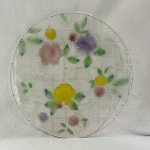 Vintage Studio Nova Crystal Round Platter